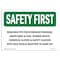 Signmission OSHA, Required PPE For Hydrogen Peroxide Green, 10in X 7in Rigid Plastic, 10" W, 7" H, Landscape OS-SF-P-710-L-10711 - alternate 1